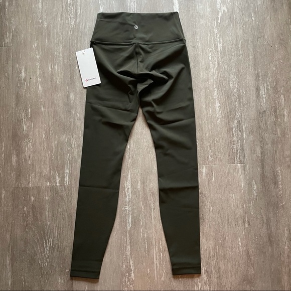 lululemon athletica Pants - Lululemon Wunder Under HR Tight 28" - Dark Olive